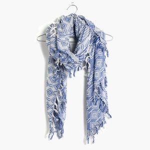 Madewell Oversized Gridweave Scarf